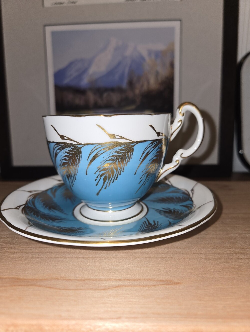 Vintage Aynsley Tea Cup And Saucer Set